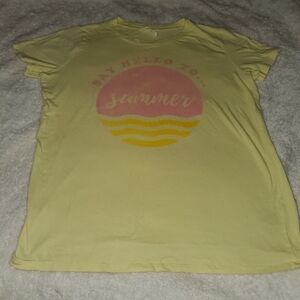 SAY hello to summer tee